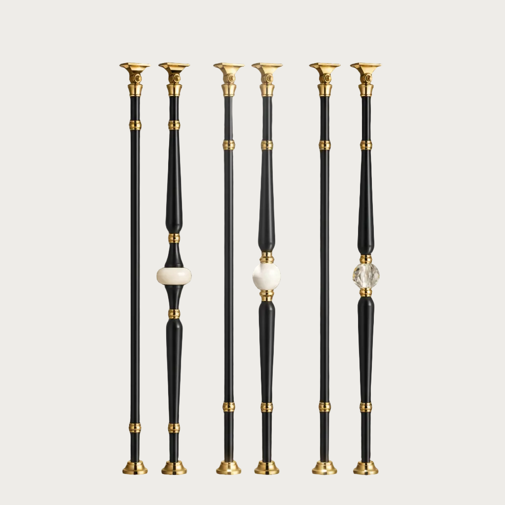 Balusters Dramatic Spotlight Display