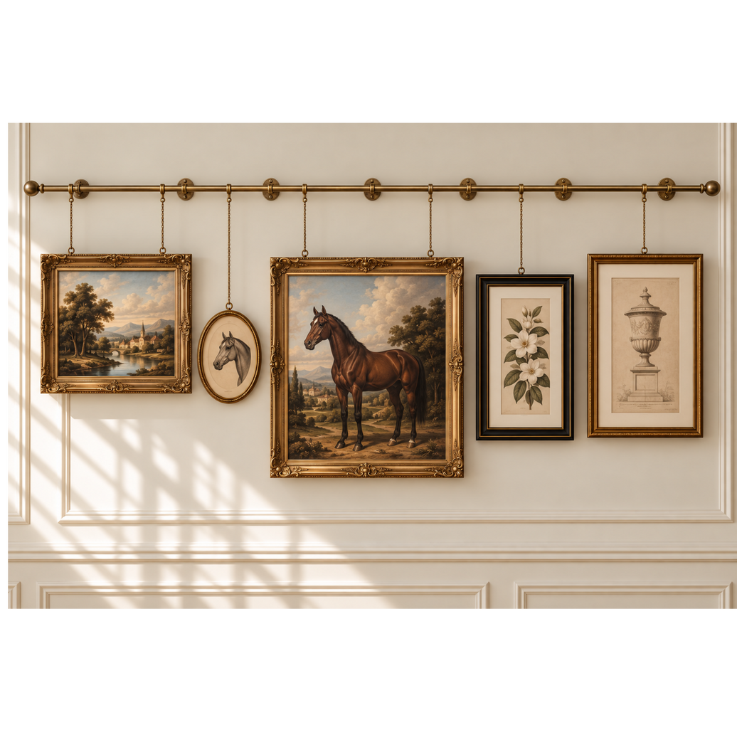 Esmoré Brass Gallery Hanging System