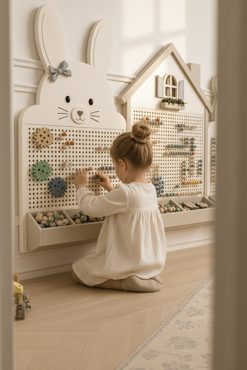 Children's Playroom — Sensory Board