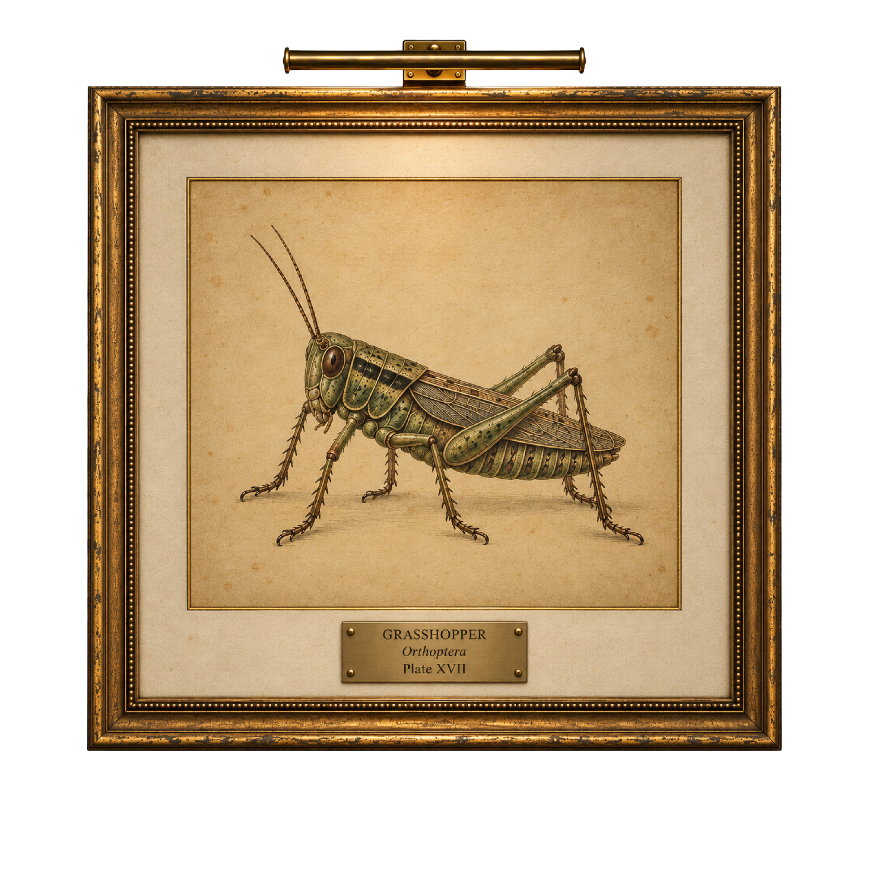 The Grasshopper — Plate XVII