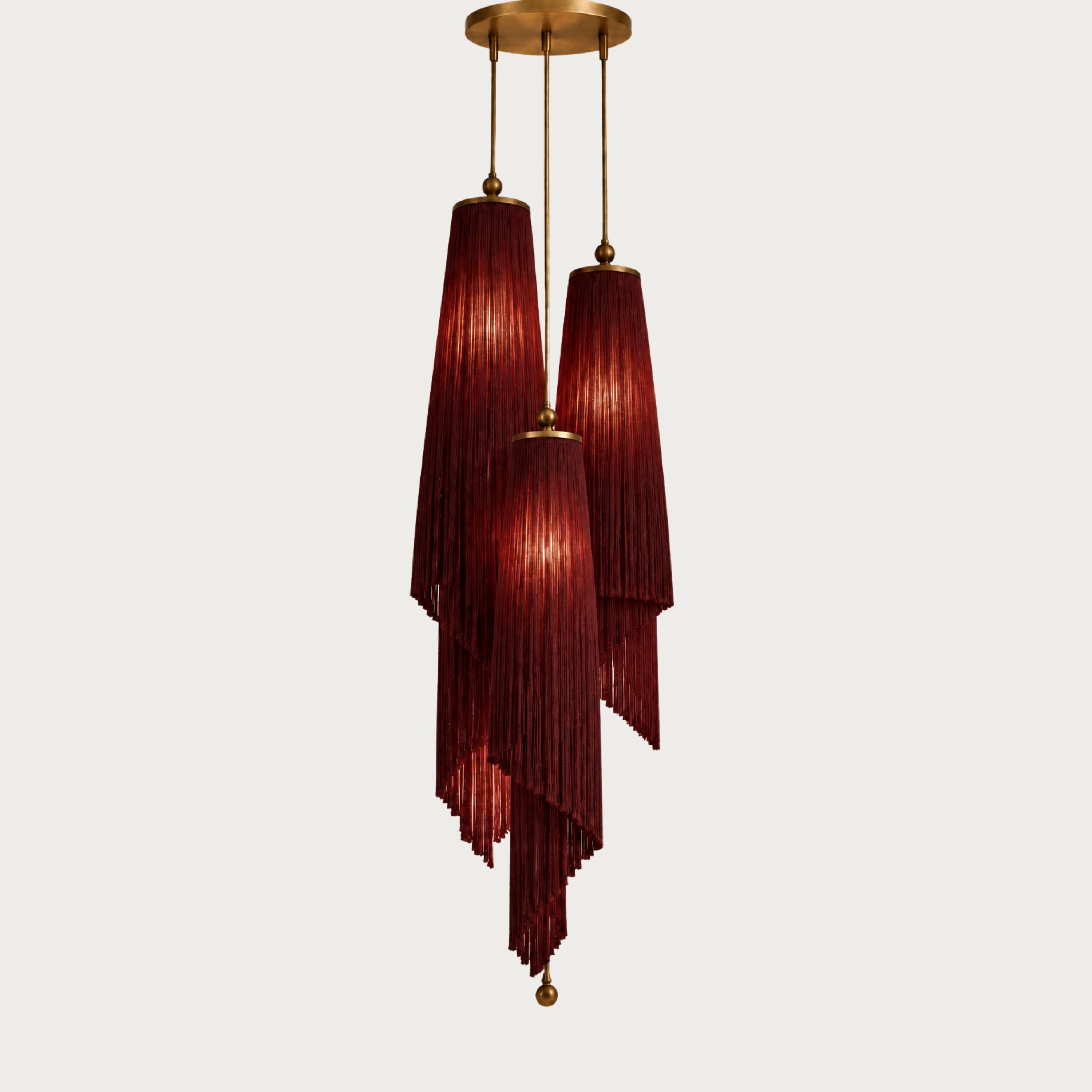 Langham Fringe Chandelier