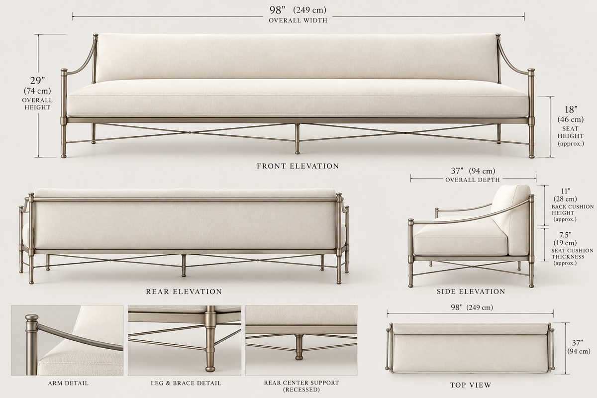 Hollingsworth Outdoor Sofa