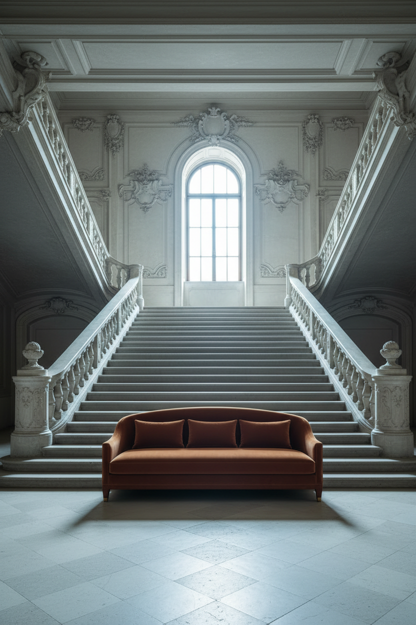 At the Foot of the Staircase — Pinterest