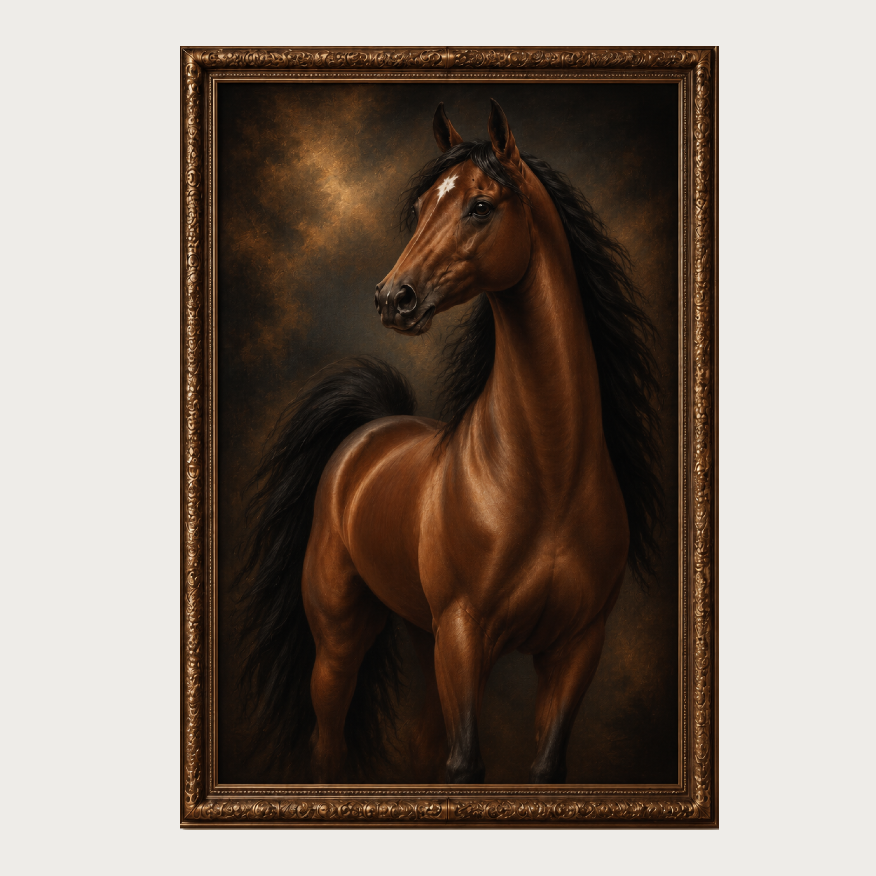 The Gilded Horse — Arabian Horse No. III - House of Ellory