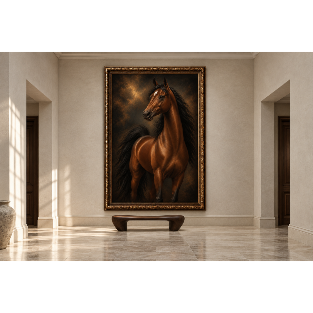 The Gilded Horse — Arabian Horse No. III - House of Ellory