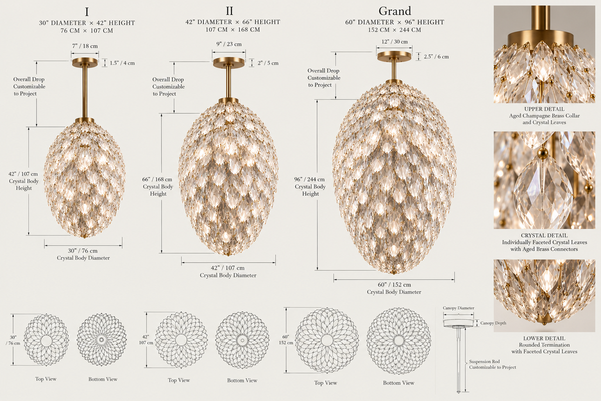 Paris Crystal Chandelier