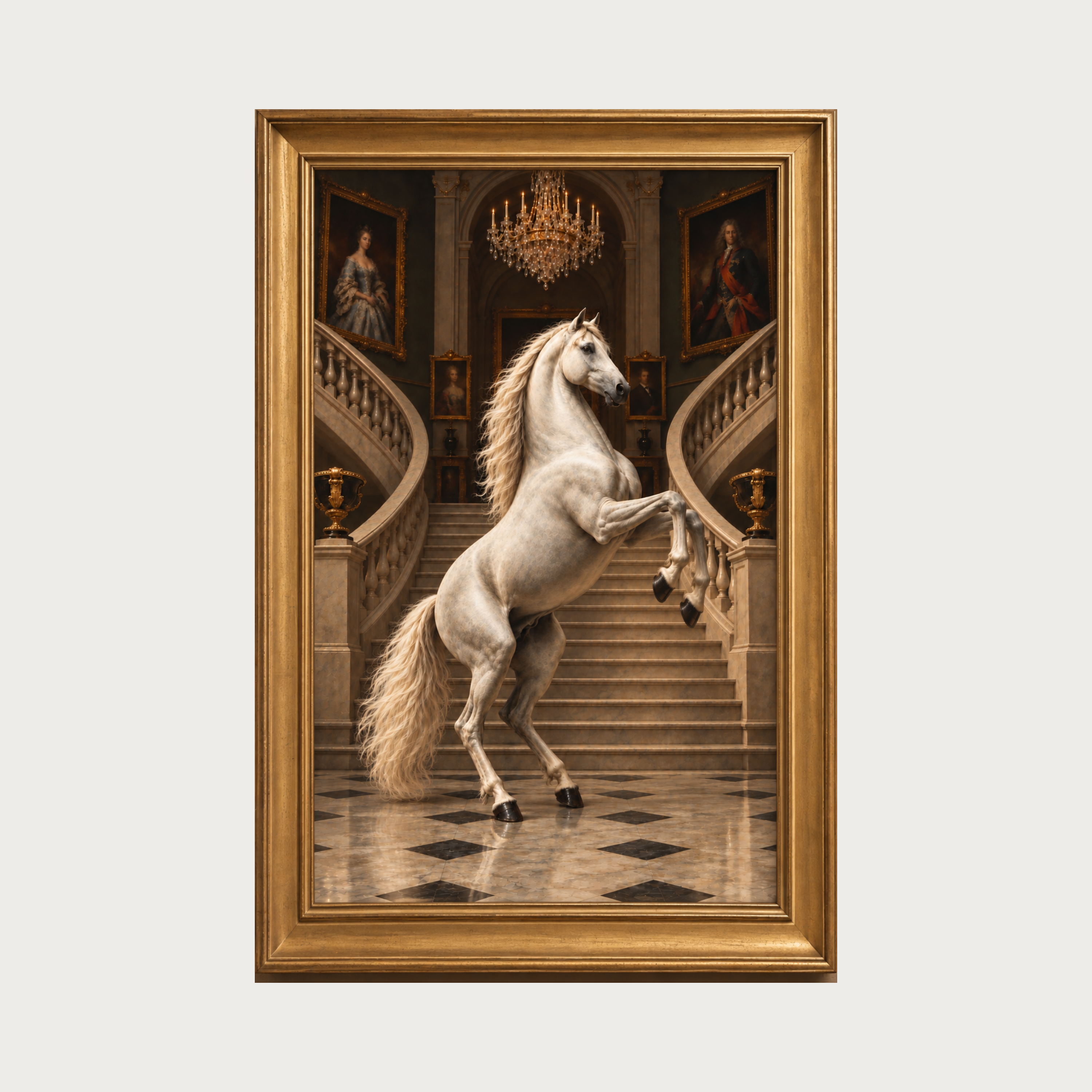 The Gilded Horse — The Grand Staircase