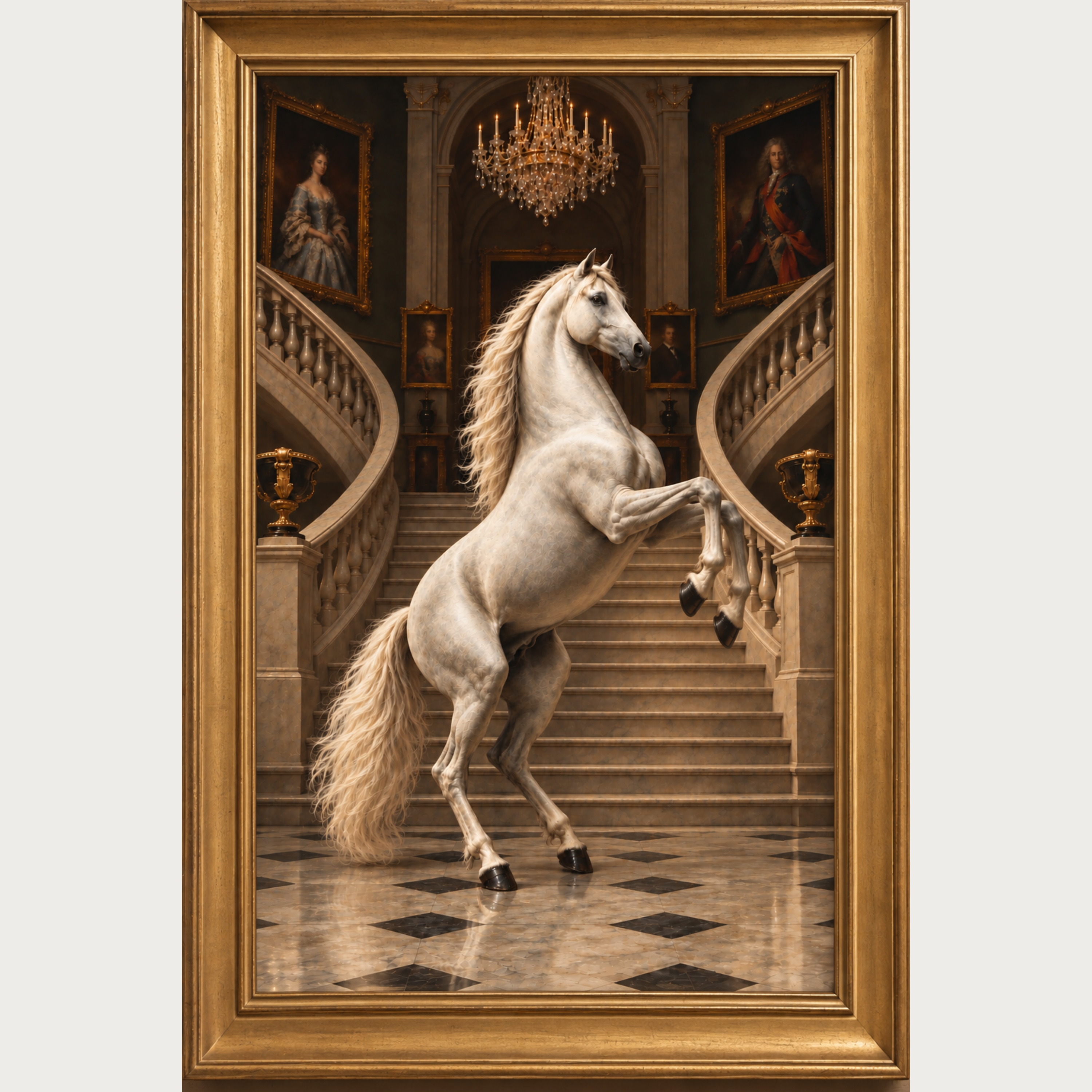The Gilded Horse — The Grand Staircase