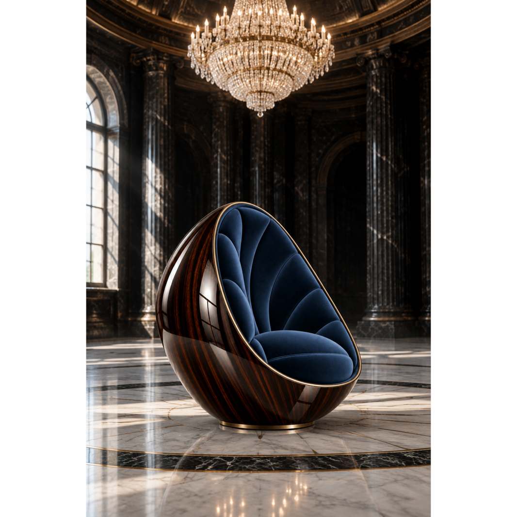 State Chair — Atelier Ébène Bleu