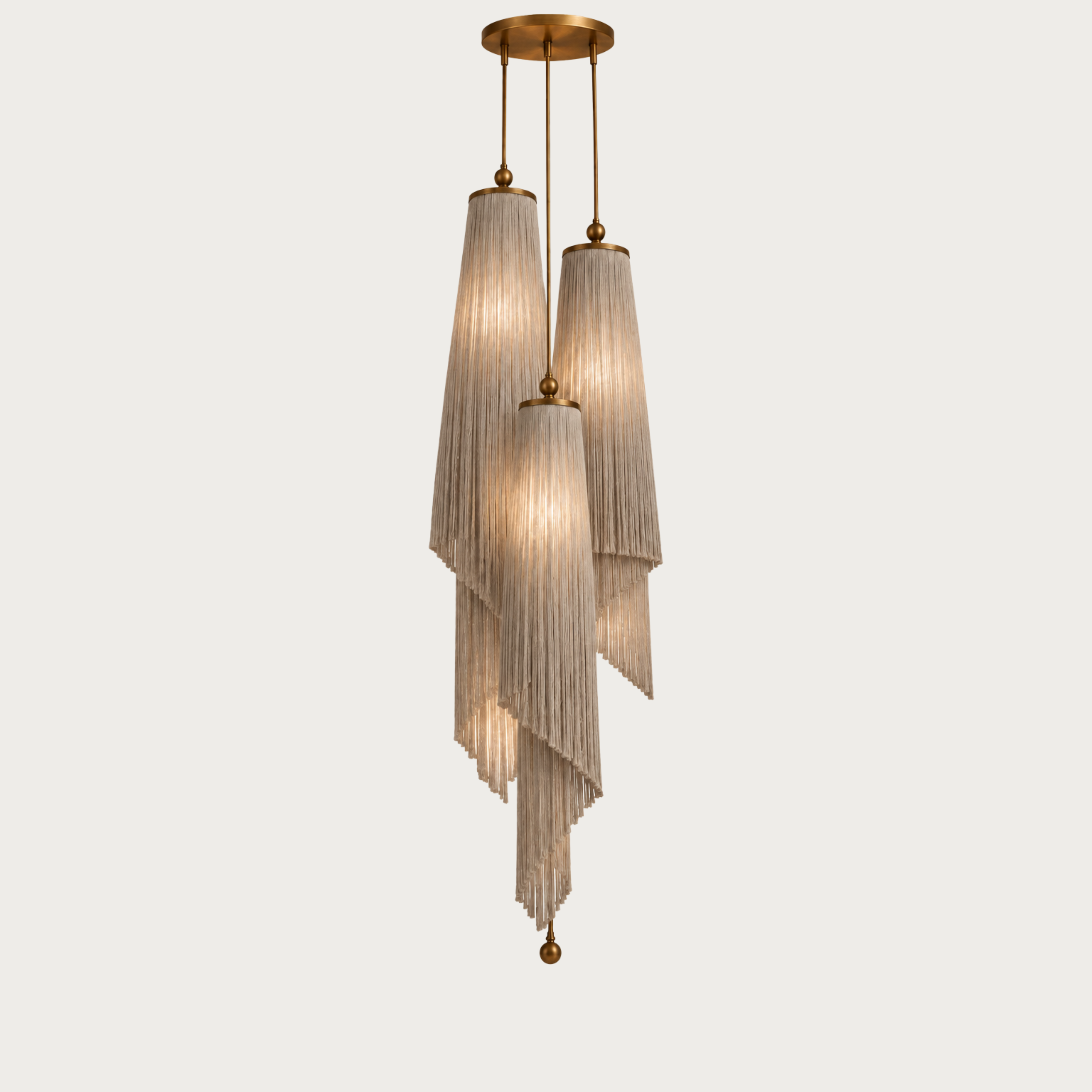 Langham Fringe Chandelier
