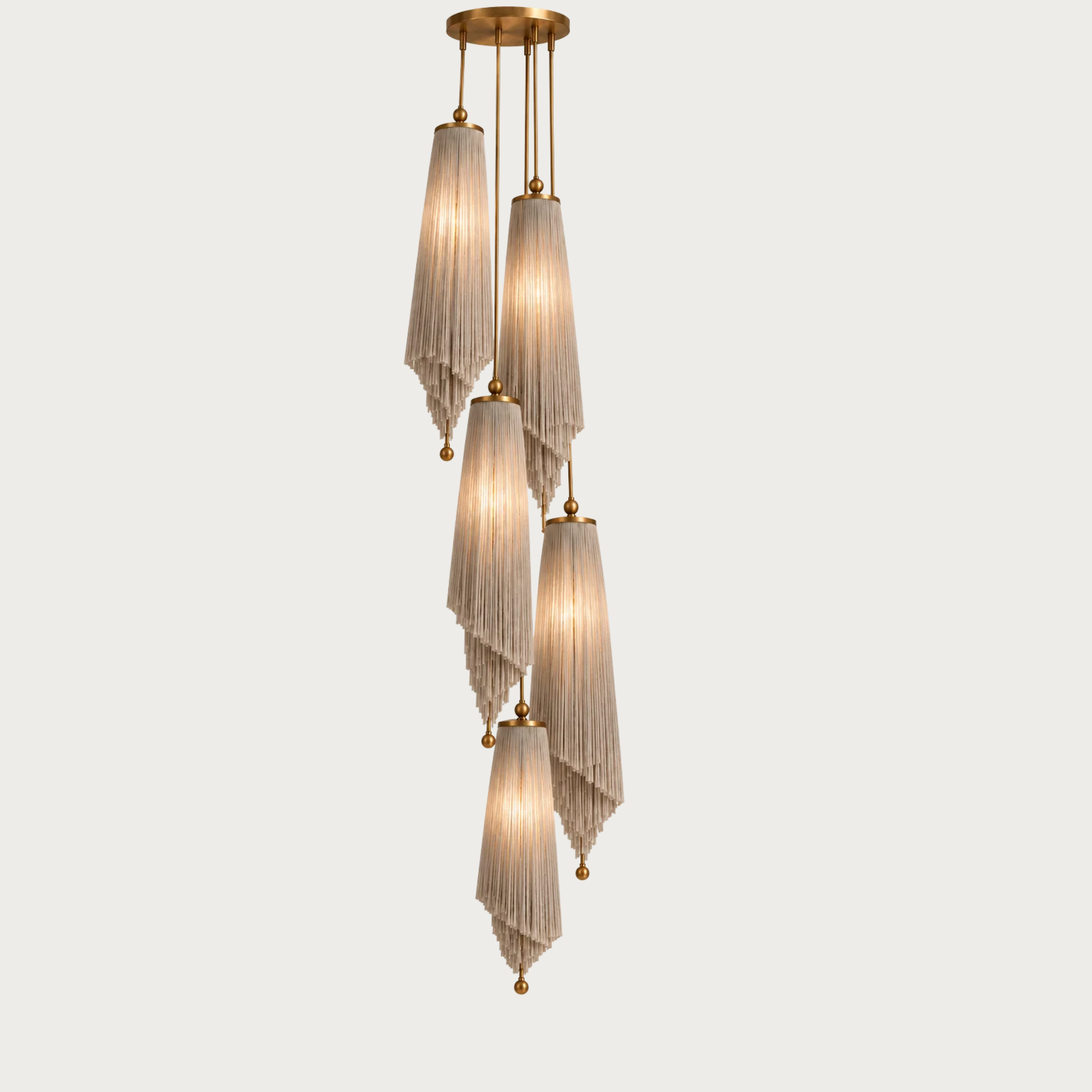 Langham Fringe Chandelier