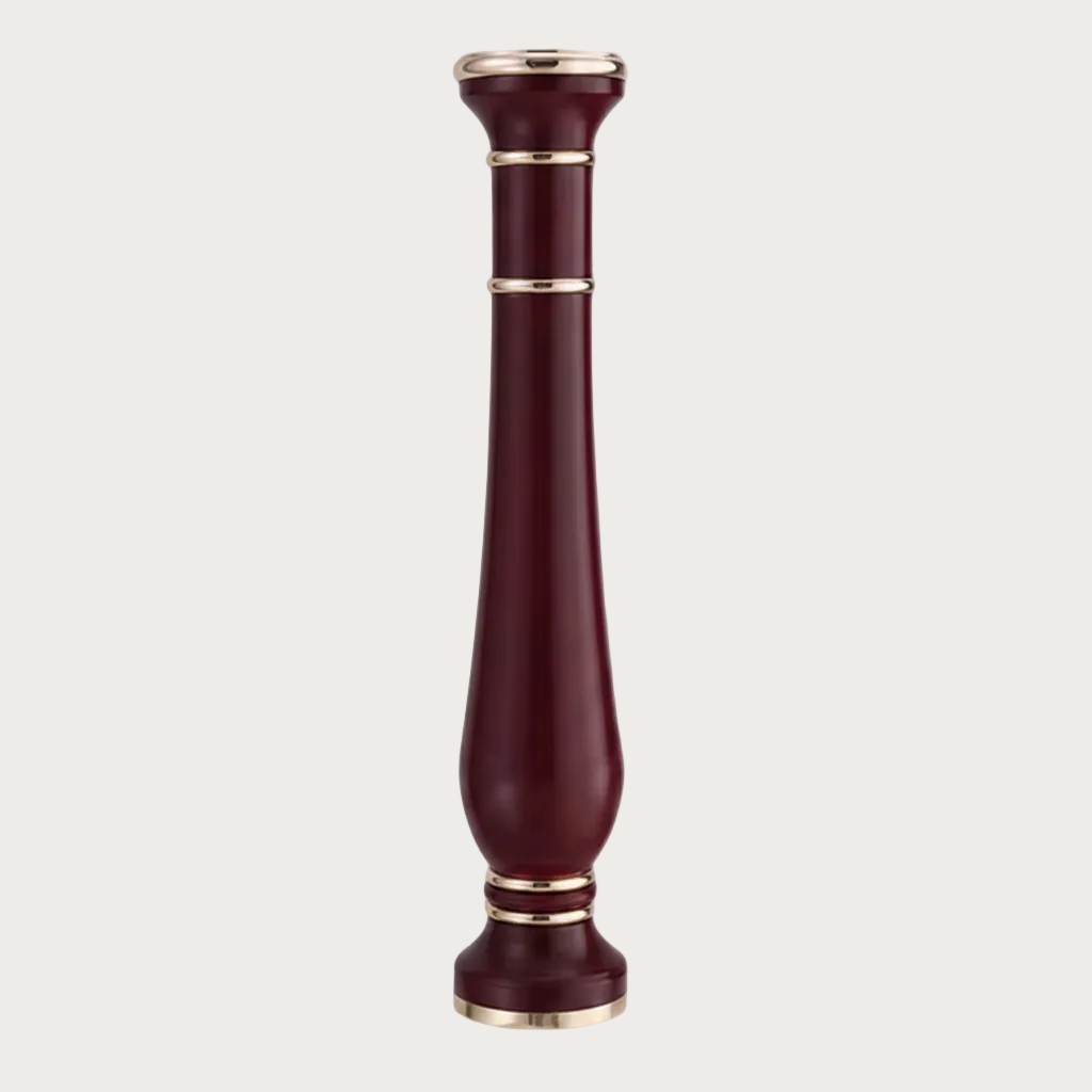 Newel Post — Burgundy