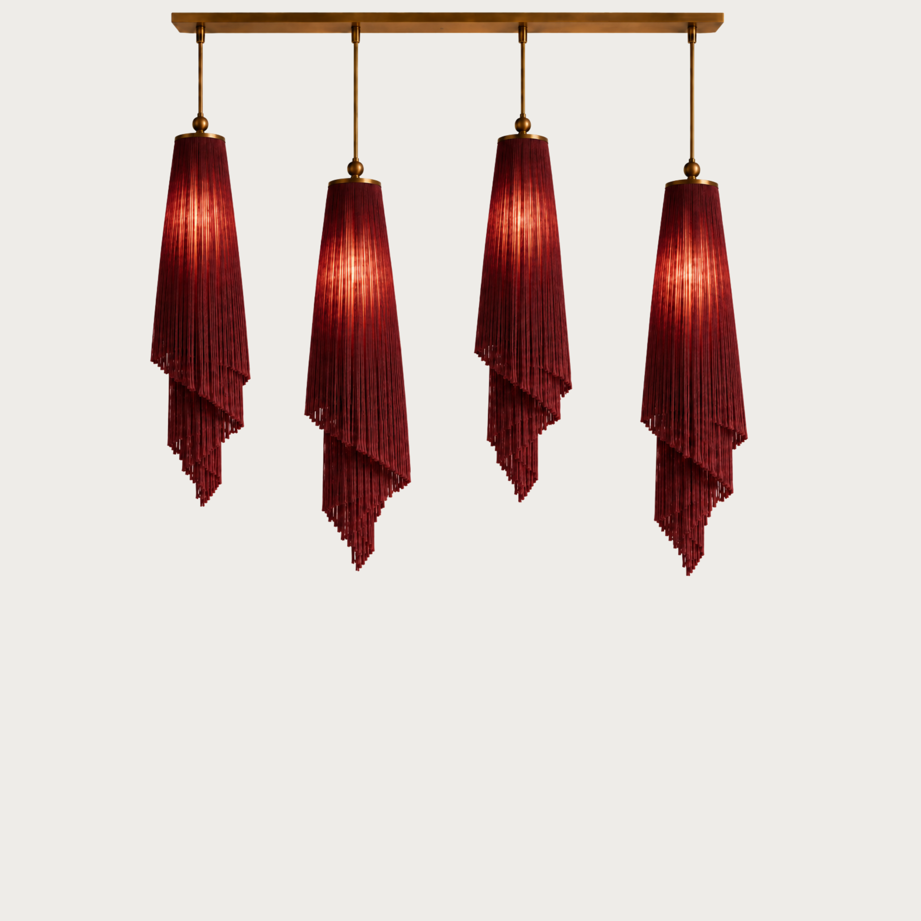 Langham Fringe Chandelier