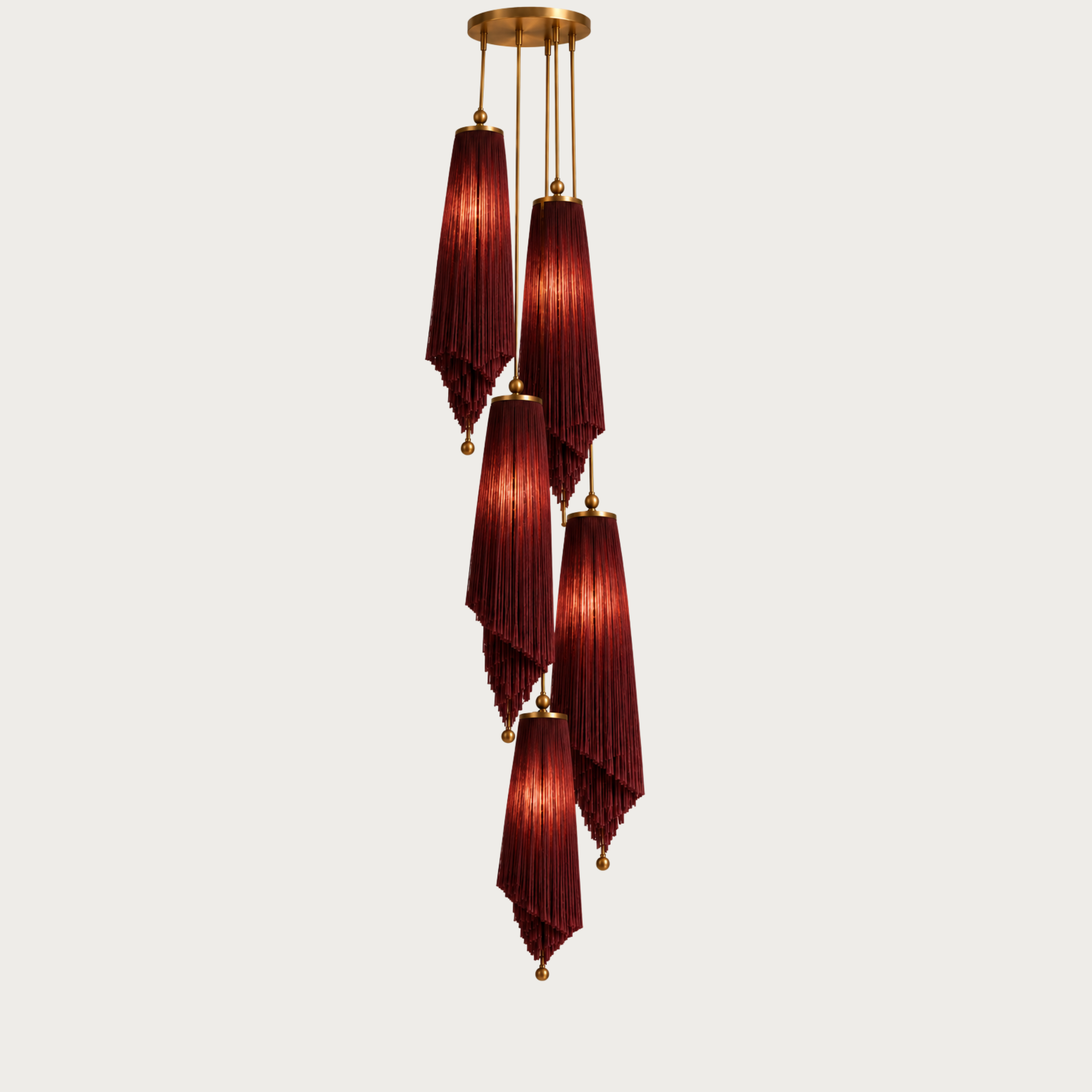 Langham Fringe Chandelier