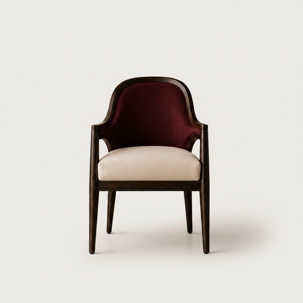 Oxblood Dining Chair - New Background