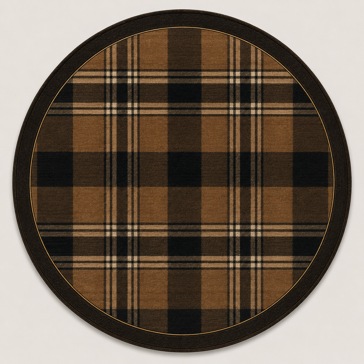 Equestrian Plaid Rug