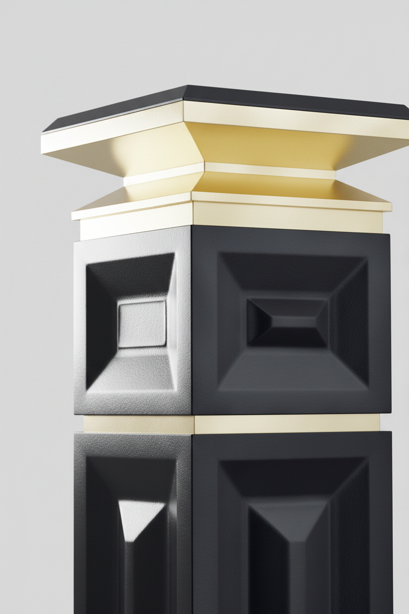 Square Newel — Detail Macro
