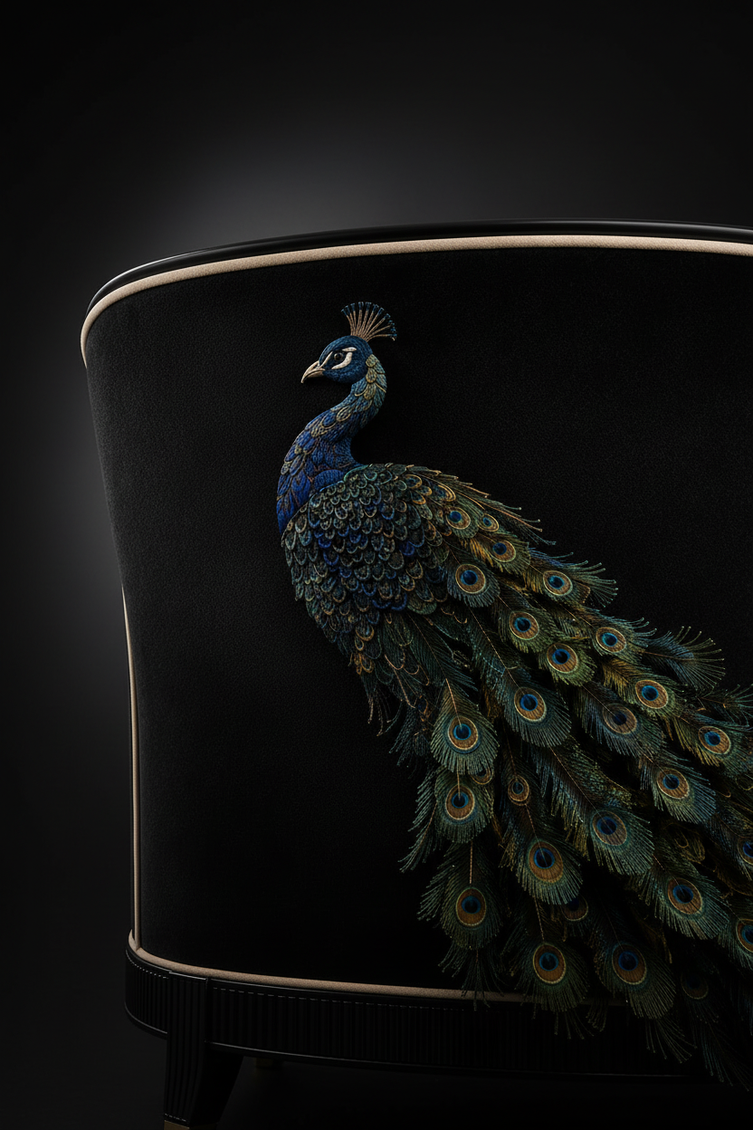 Valmont — Peacock Detail