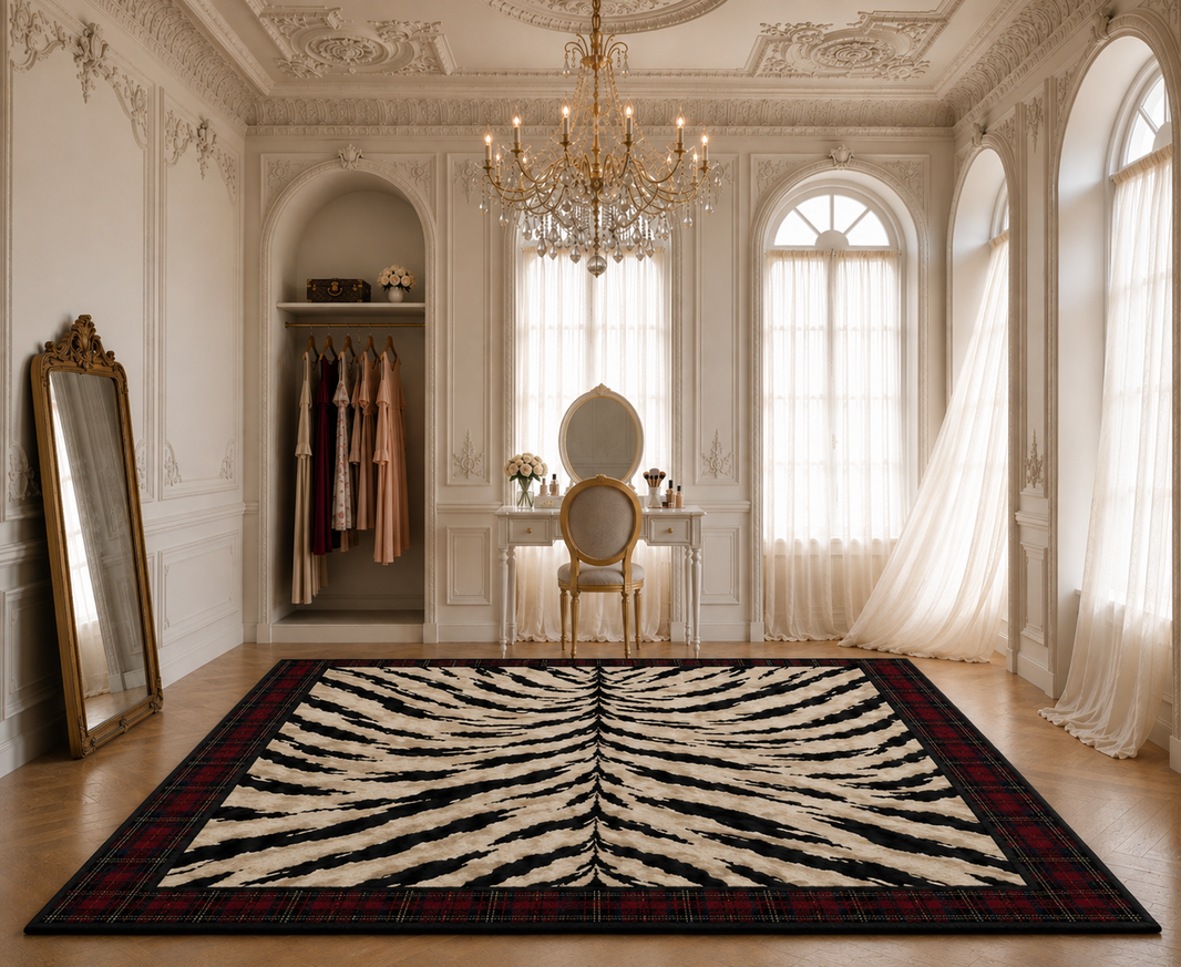 Caledonia Zebra Rug
